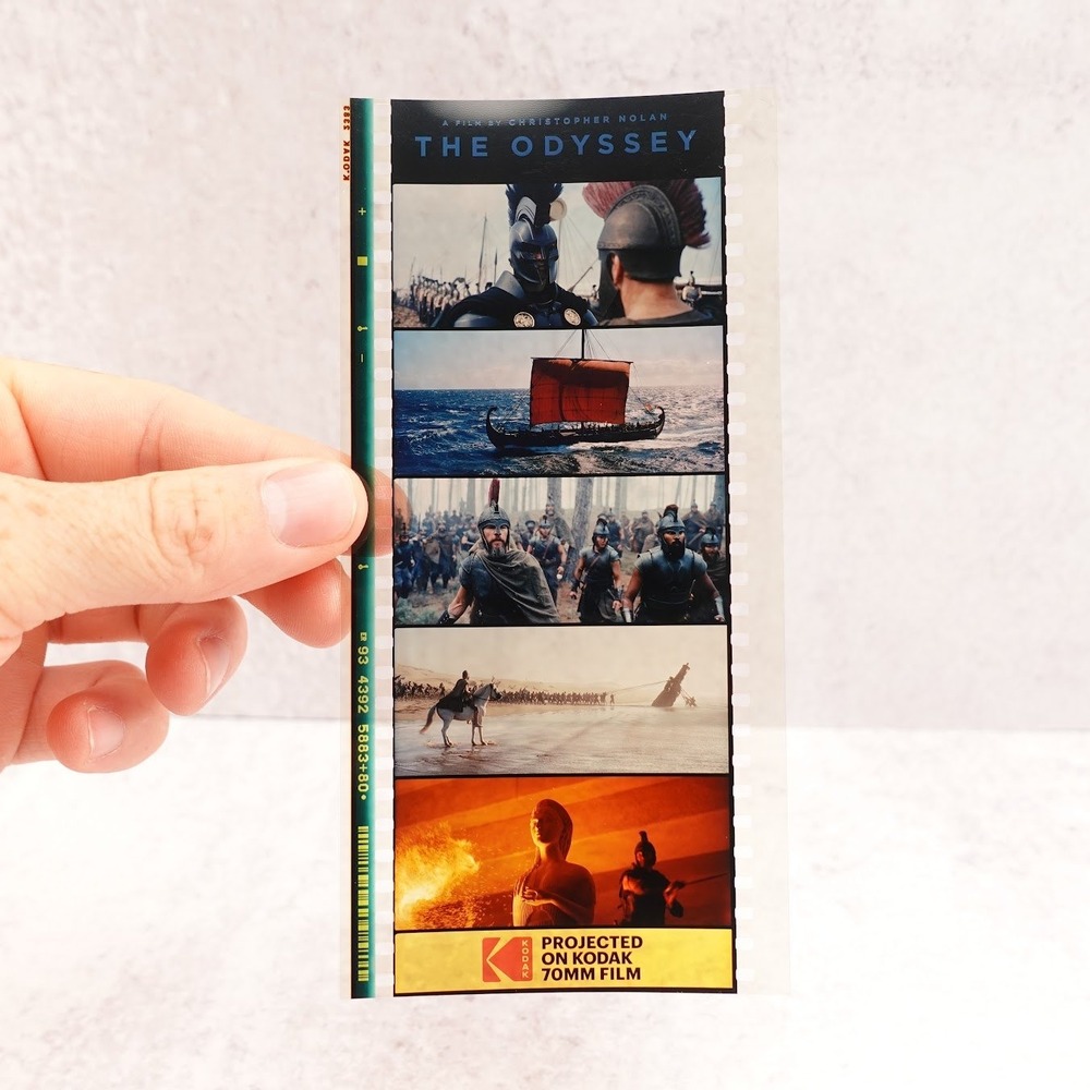 The Odyssey (2026) 70mm Kodak Film Strip (Opening Day Promotion)